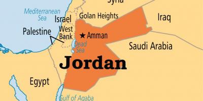 Jordan mapu lokacija